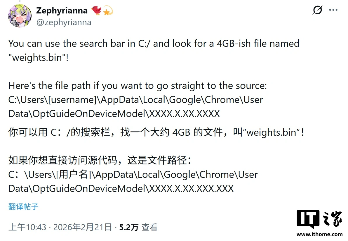 Google Chrome Quietly Downloads 4GB Local AI Files on Windows