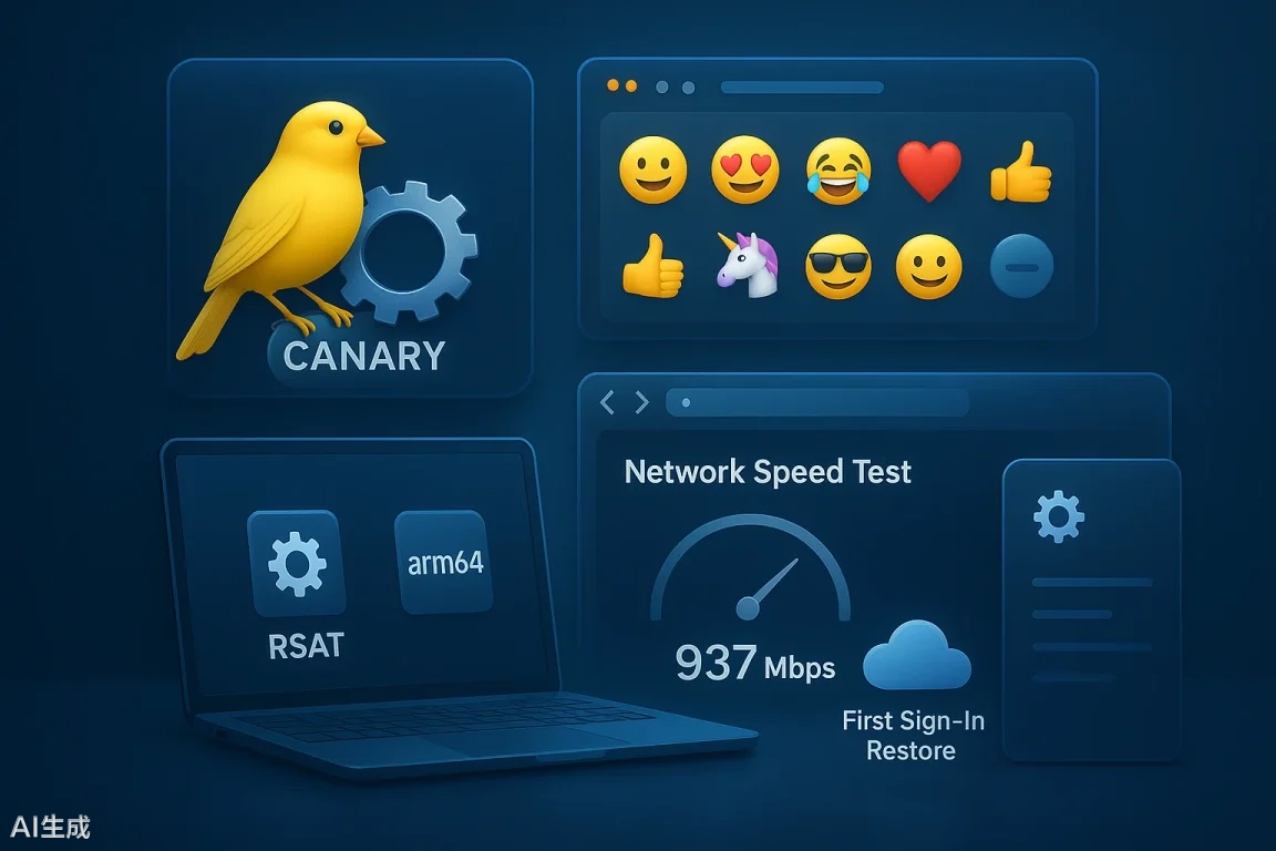 Microsoft Releases Windows 11 Canary 28020.1673 Preview: Adds Network Speed Test and Built-in Camera Gimbal Control