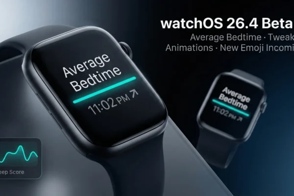 Apple Releases WatchOS 26.4 Developer Preview Beta 2