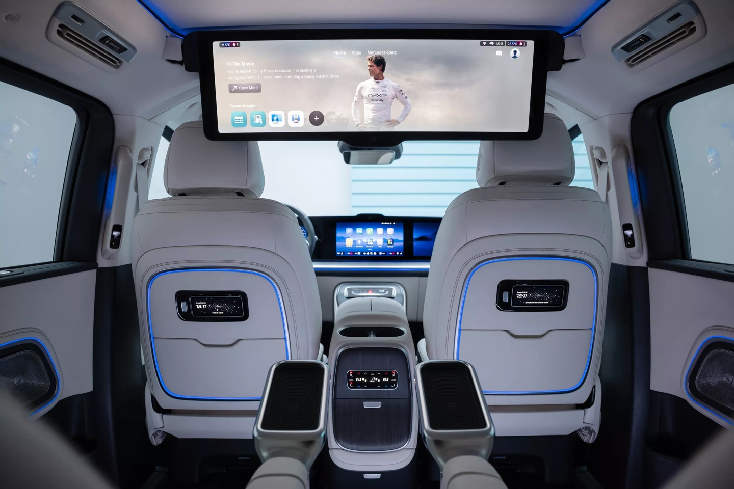Mercedes-Benz Launches VLE Electric Luxury MPV With Fridge, TV, Sofa