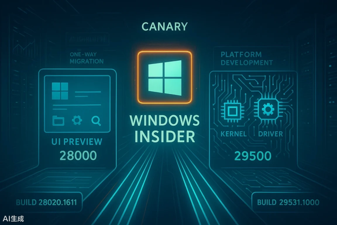 Microsoft Releases Windows 11 Canary Preview Build 29565.1000/28020.1812